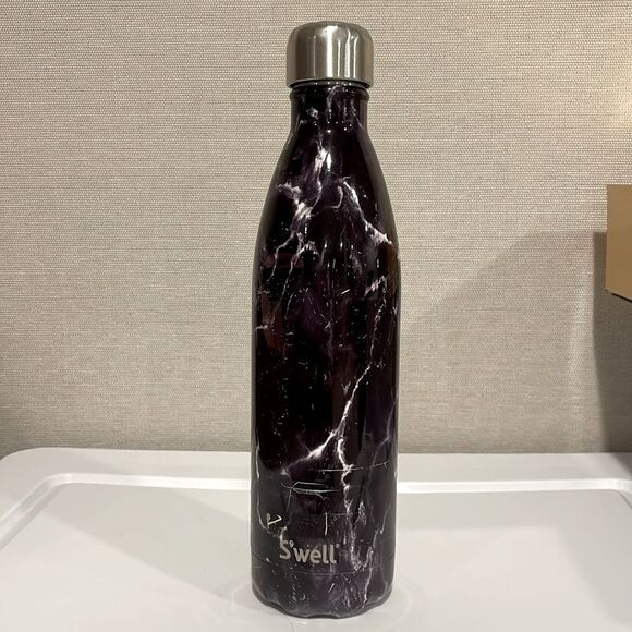 Black Marble Swell Bottle - Picture 1 of 2